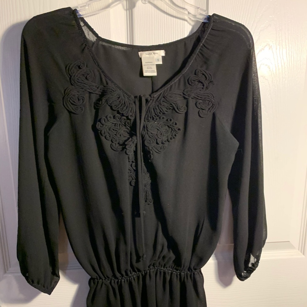 Black Sophie Max Blouse